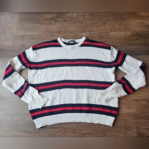 Brandy Melville Women's Bernadette Striped Knit Sweater Pullover